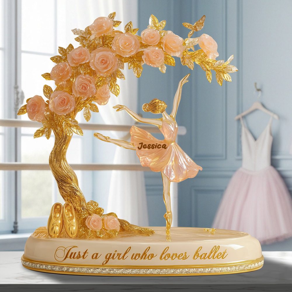 Dreamy Ballet Girl Acrylic Plaque - Personalized Gifts For Ballerina 03Qhlu080725 - Image 4