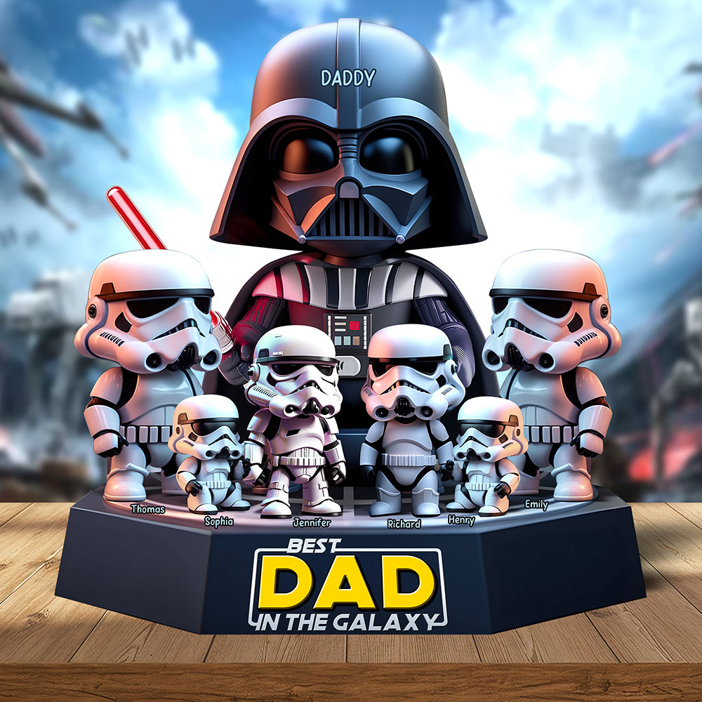 Personalized Christmas Decor Gifts For Dad Acrylic Plaque 03Xqqn100425 - Image 3