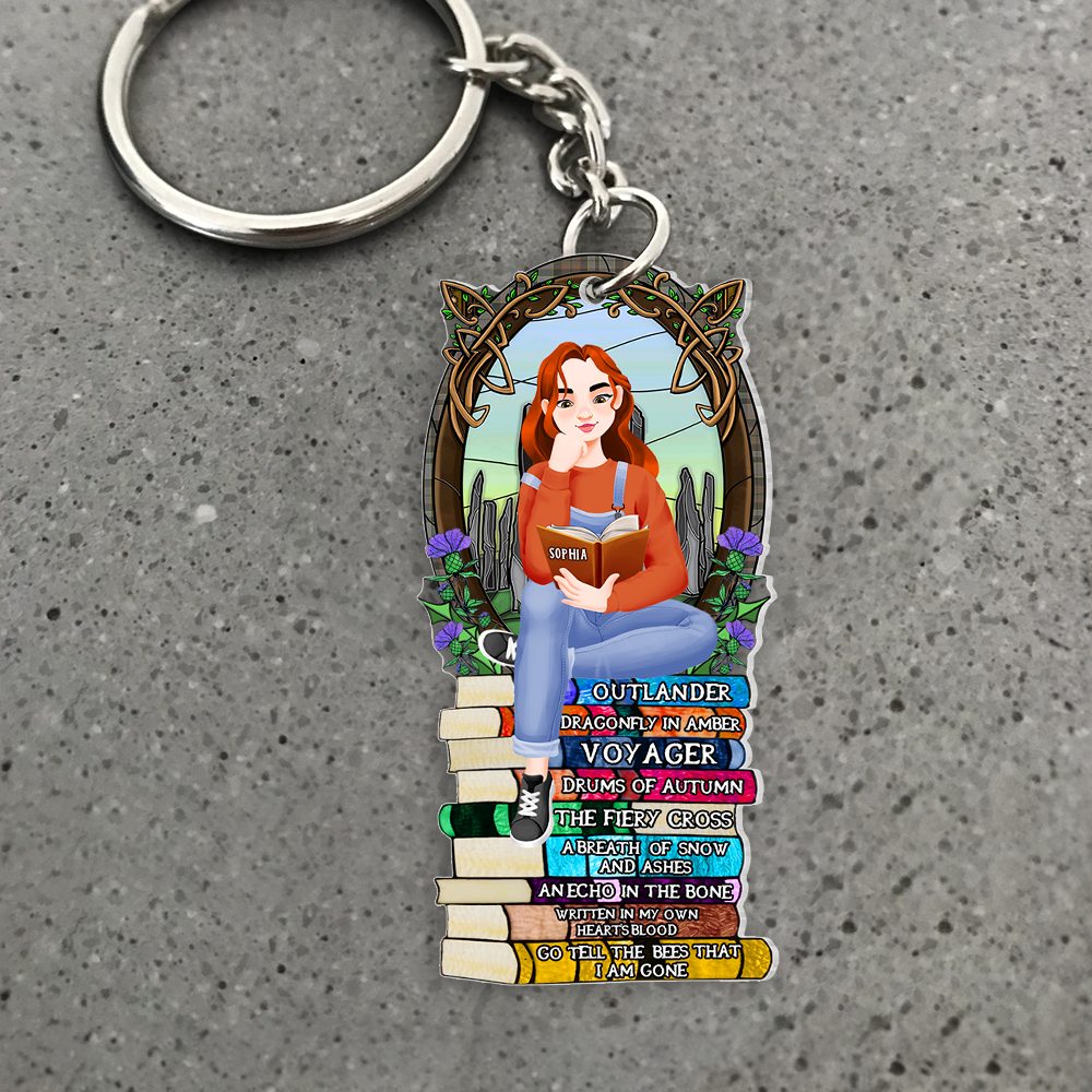 Personalized Gifts For Book Lover Keychain 05Hupu271224Pa - Image 3