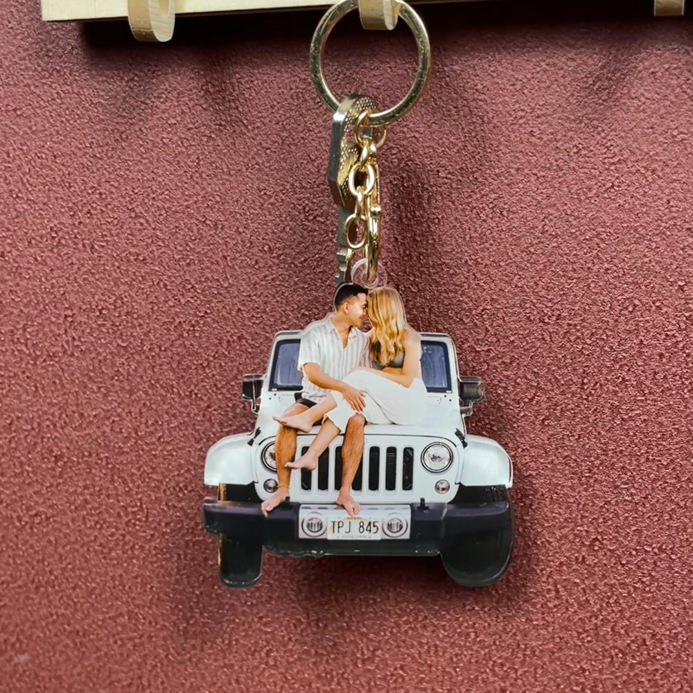 Custom Photo Gifts For Couple Keychain 192Acvp140924 - Image 2
