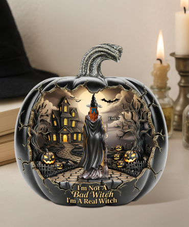 Witch Plaque - Personalized Gifts For Magic Lovers 01Ohpu080725