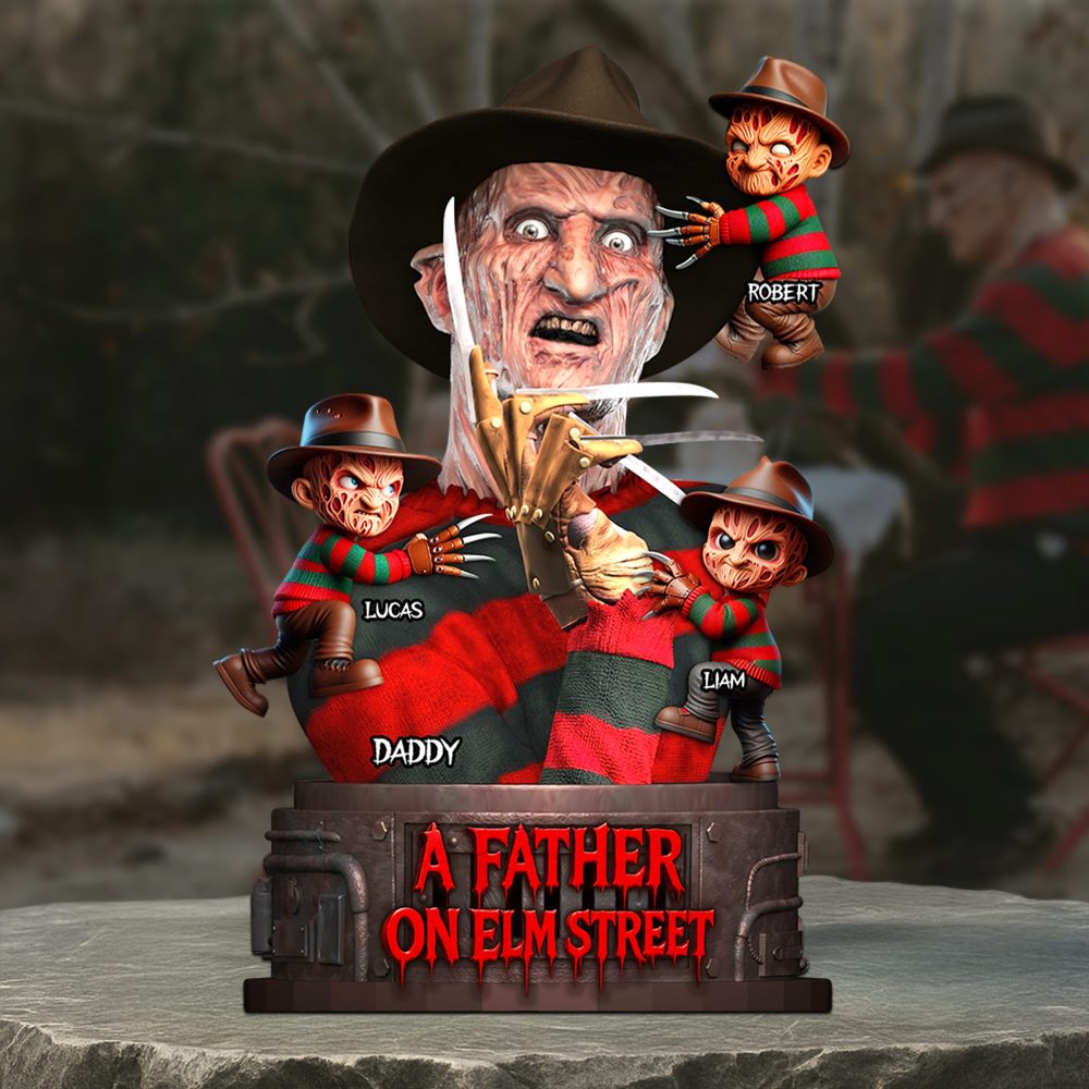 Horror Dad Acrylic Plaque Personalized Gifts For Dad 02Ohpu150525 - Image 3