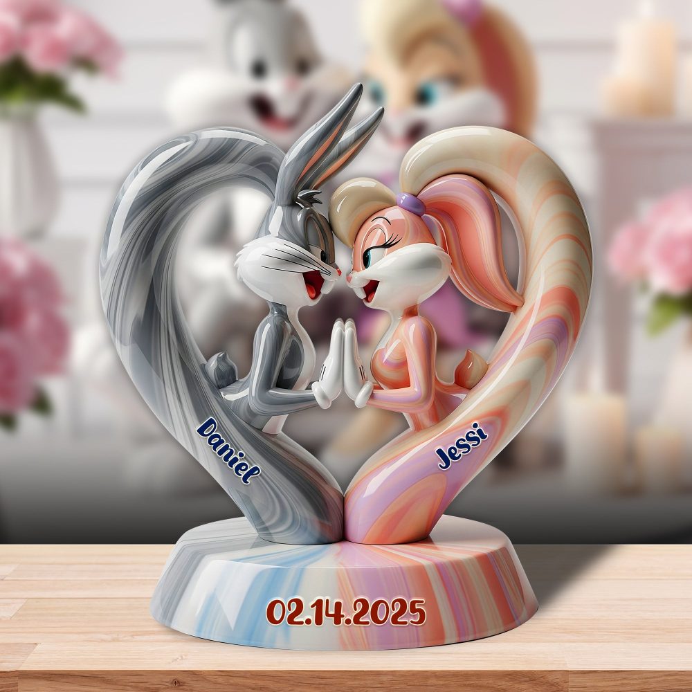 Together In Love Acrylic Plaque - Personalized Anniversary Gifts For Couple 06Ohlu200625 - Image 2