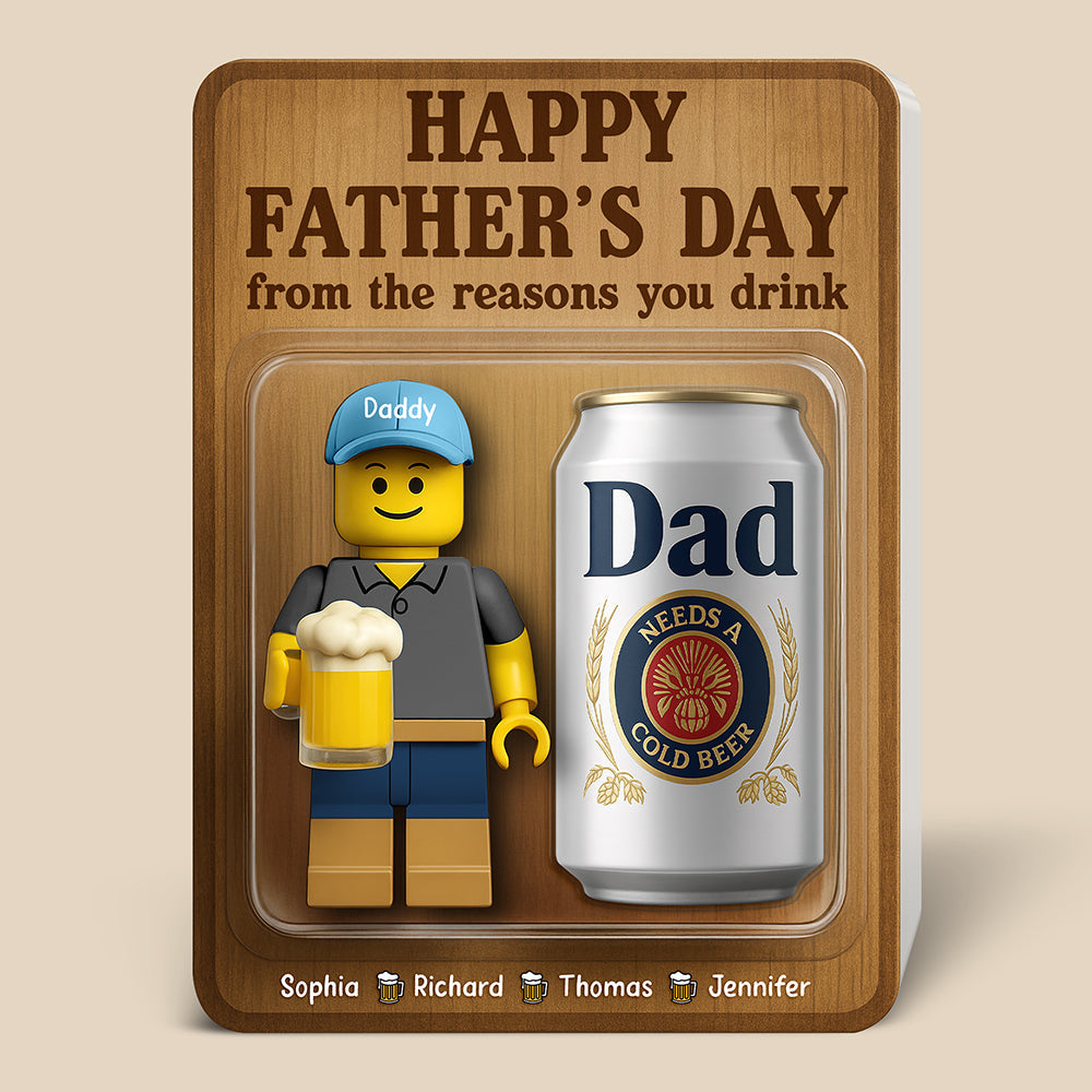 Best Dad Ever Reward Acrylic Plaque - Personalized Gifts For Father 01Naqn260425 - Image 5