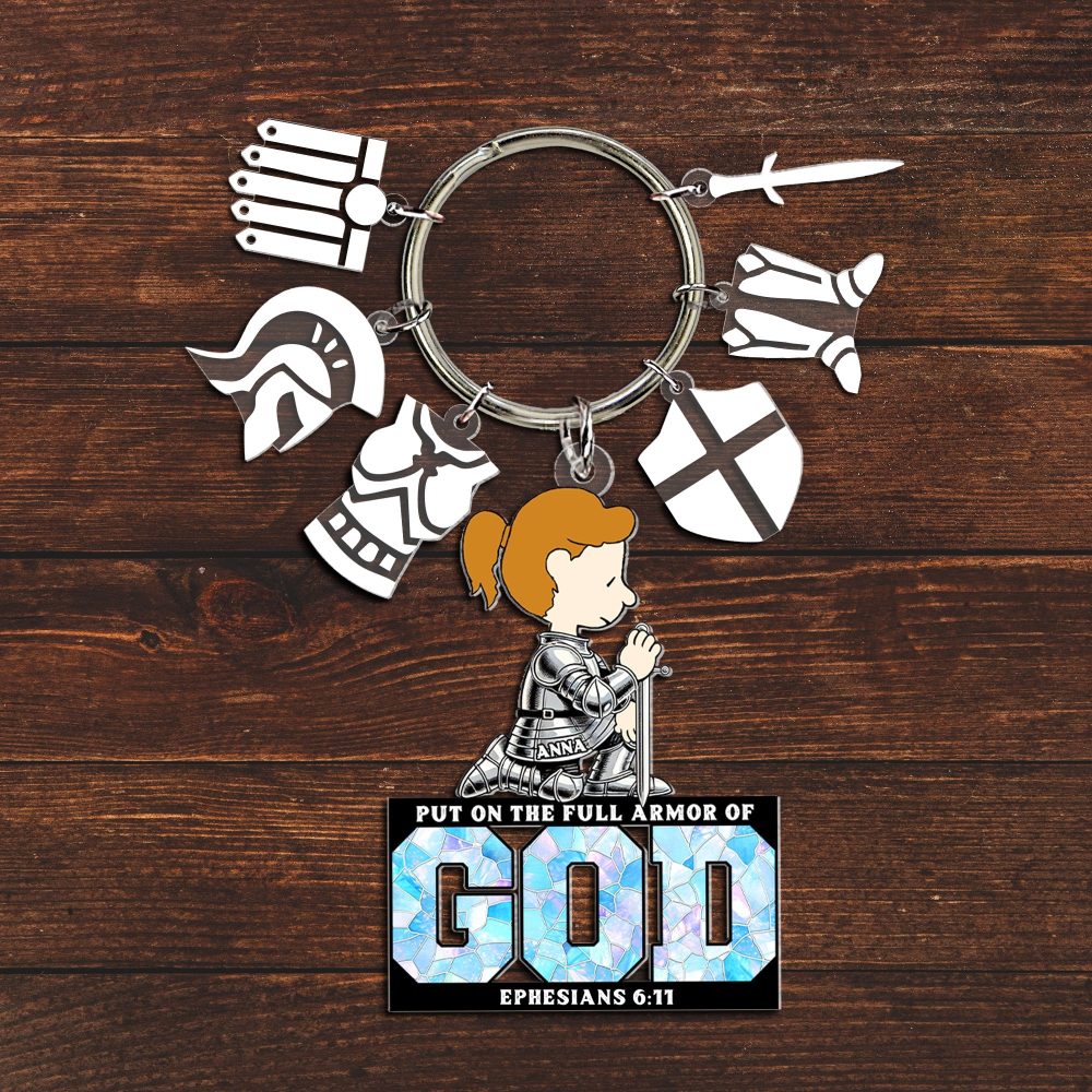 Personalized Gifts For Christian Keychain With Charms 01Tgtn170125Hg - Image 2