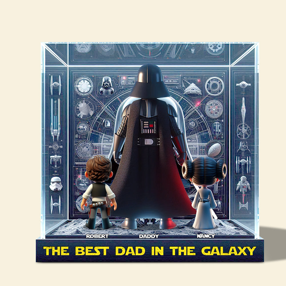 The Best Dad Acrylic Plaque Personalized Gifts For Dad 03Ohdt120525 - Image 3