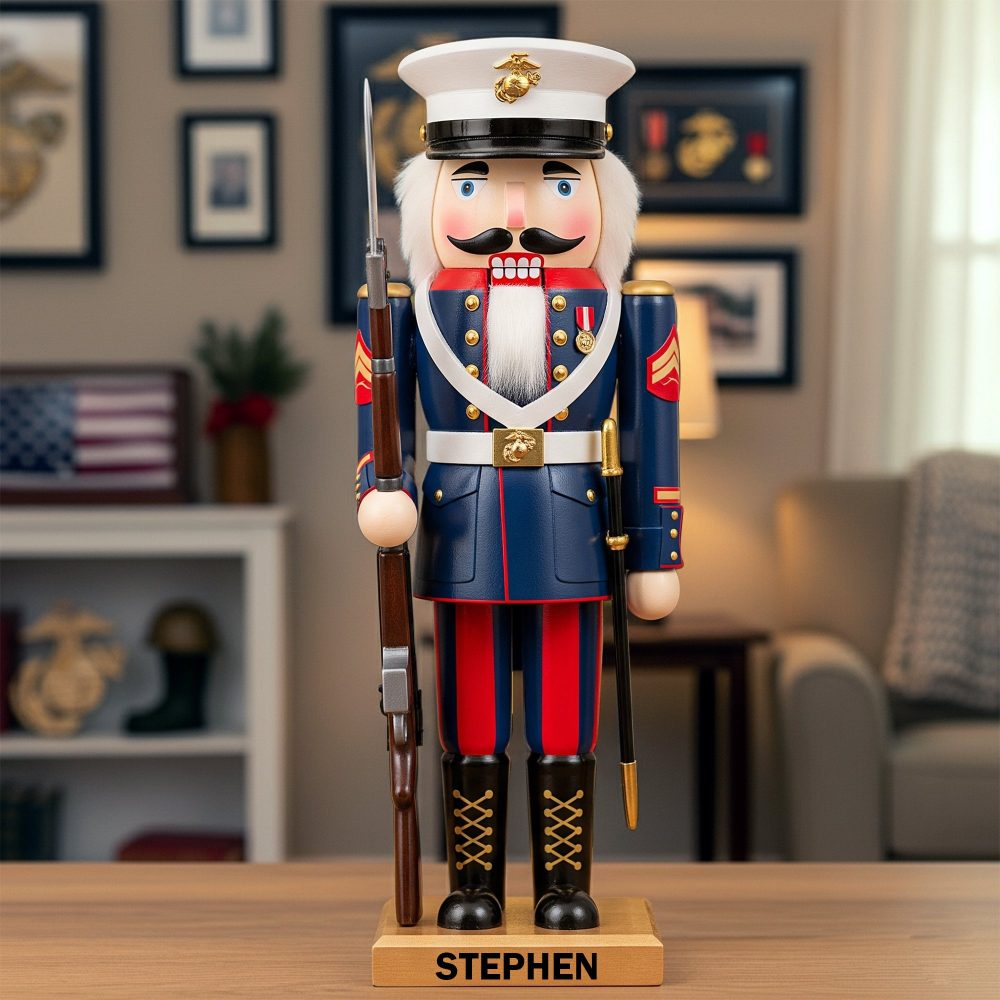 Service Pride Nutcracker Acrylic Plaque - Personalized Gifts For Veteran 04Hylu170925 - Image 3