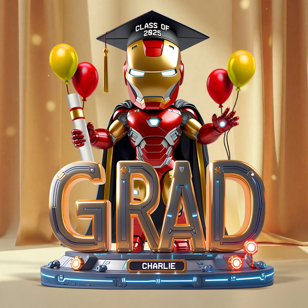 Iron Graduation Plaque - Personalized Gifts For Graduates 01Napu150525