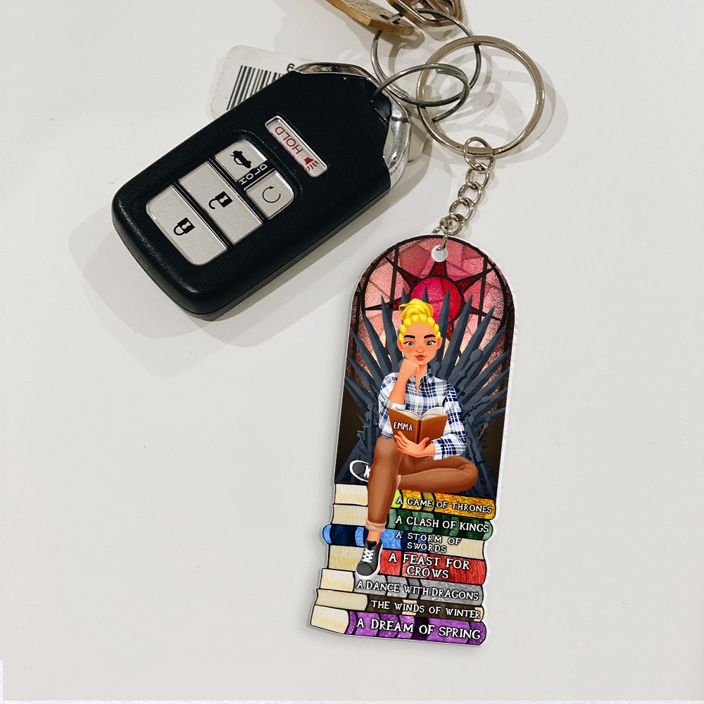Personalized Gifts For Book Lover Keychain 06Hupu271224Pa - Image 3