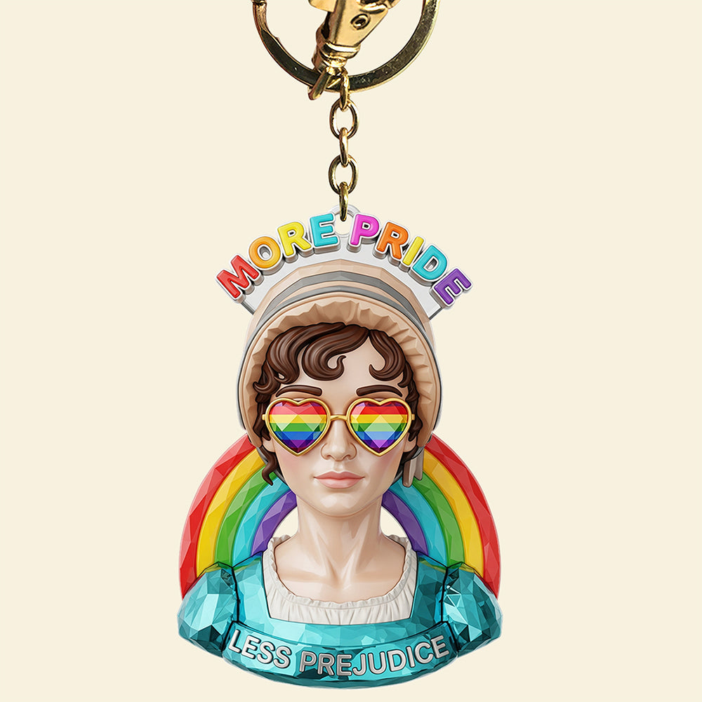 Lgbt Supporter Keychain - Gifts For Lgbt 06Naqn300525 - Image 3