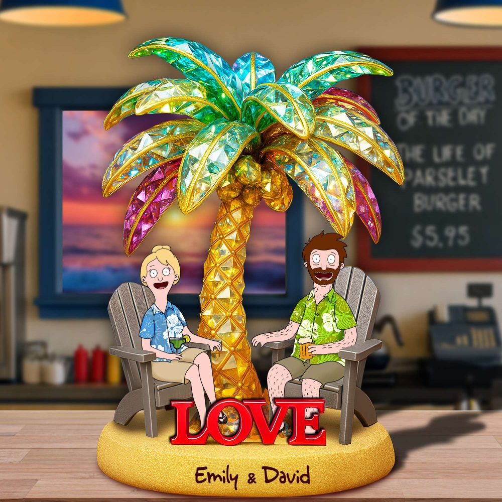 Couple Forever Acrylic Plaque Personalized Gifts For Couple 03Tolu130625Pa - Image 3