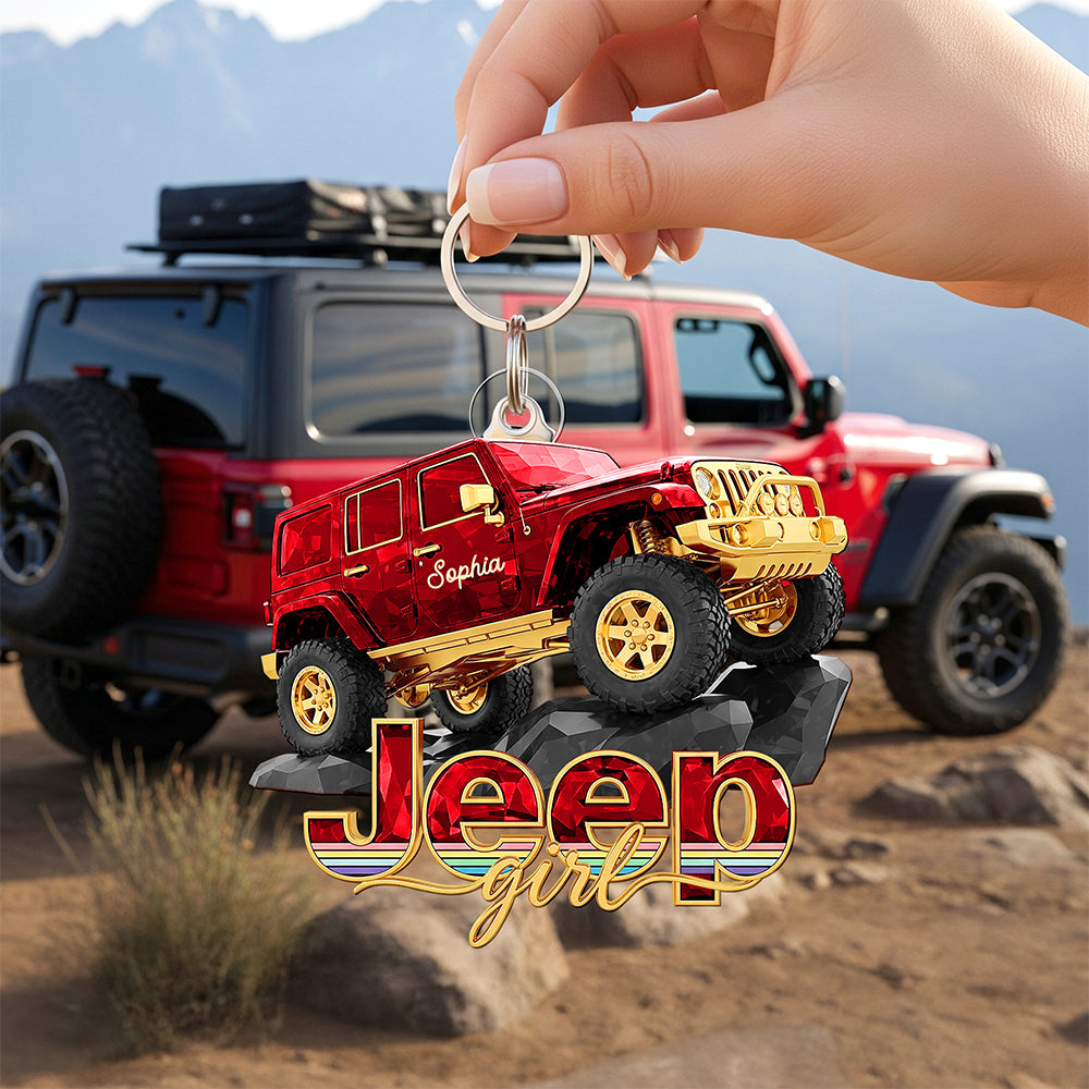 Personalized Gifts For Off Road Lovers Keychain 02Ohqn060625