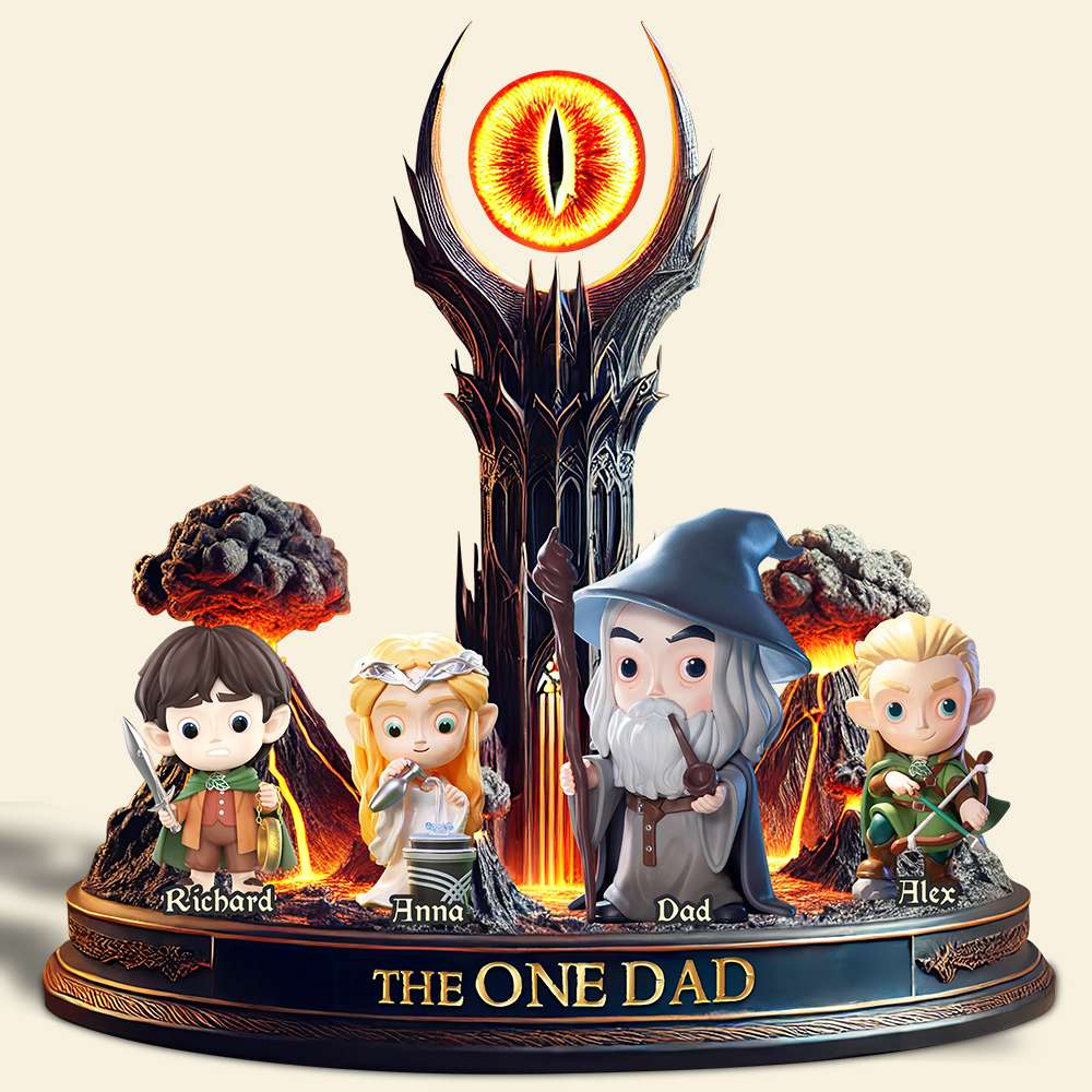 The One Dad Acrylic Plaque - Personalized Christmas Gifts For Dad 03Hudt210425 - Image 3