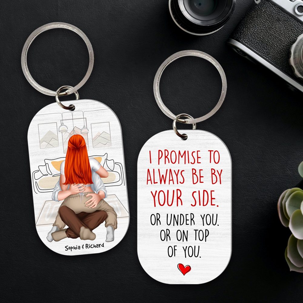 Personalized Gifts For Couple Keychain 03Acqn170624Hh - Image 2