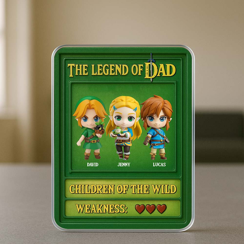 Gaming Legend Plaque Personalized Gifts For Dad 01Natn100525 - Image 3