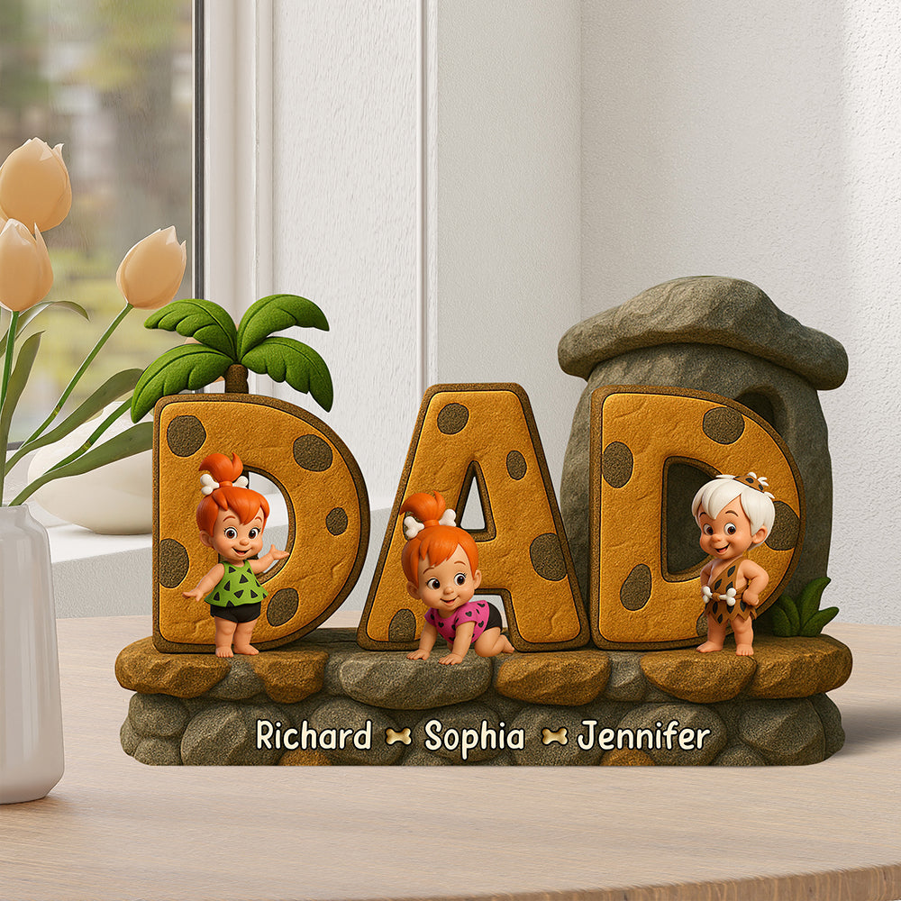 Dad Acrylic Plaque - Personalized Gifts For Dad 03Kaqn230425 - Image 2