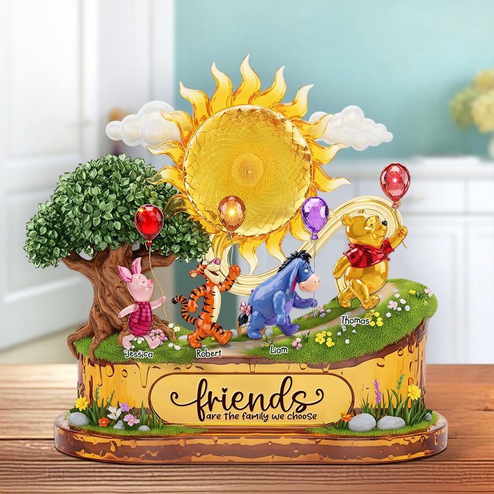 Friends Acrylic Plaque - Personalized Gifts For Best Friends 05Ohpu130625 - Image 3