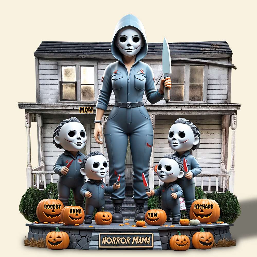 Horror Mom Slay Acrylic Plaque - Personalized Xmas Gifts For Mom 01Qhdt160425 - Image 3