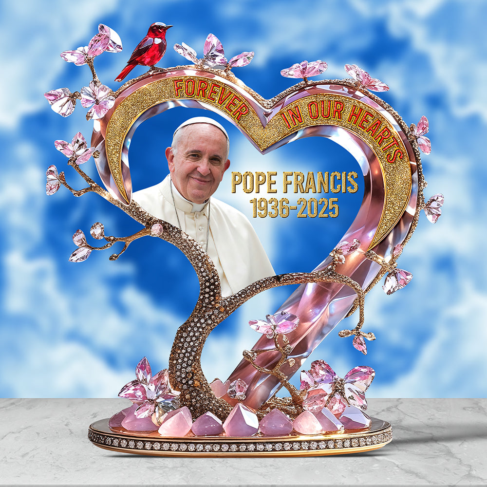 Pope Francis Acrylic Plaque - Gift For Christian 04Tgqn220425 - Image 3