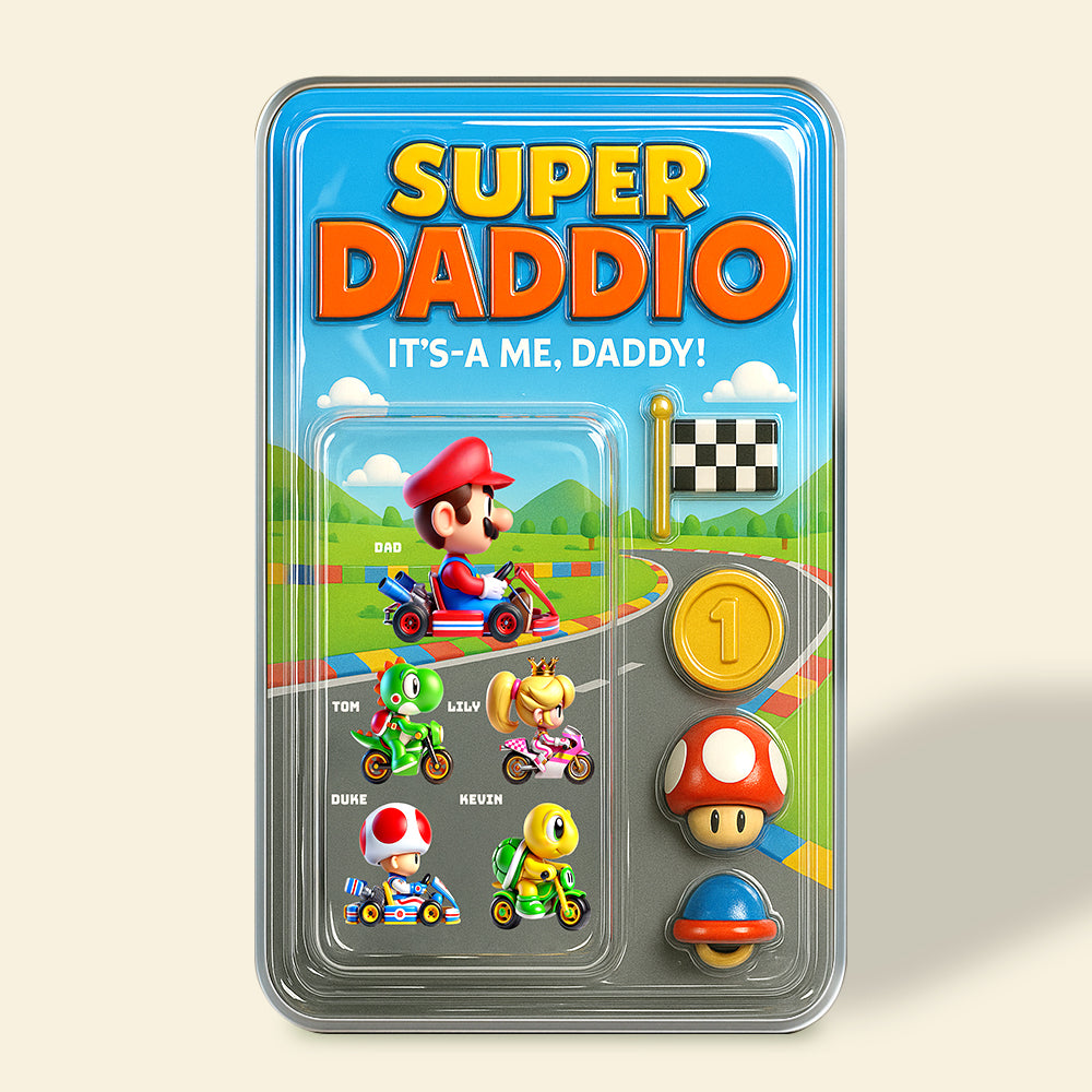 Super Daddio Acrylic Plaque Personalized Gifts For Dad 02Tgdt290425 - Image 3