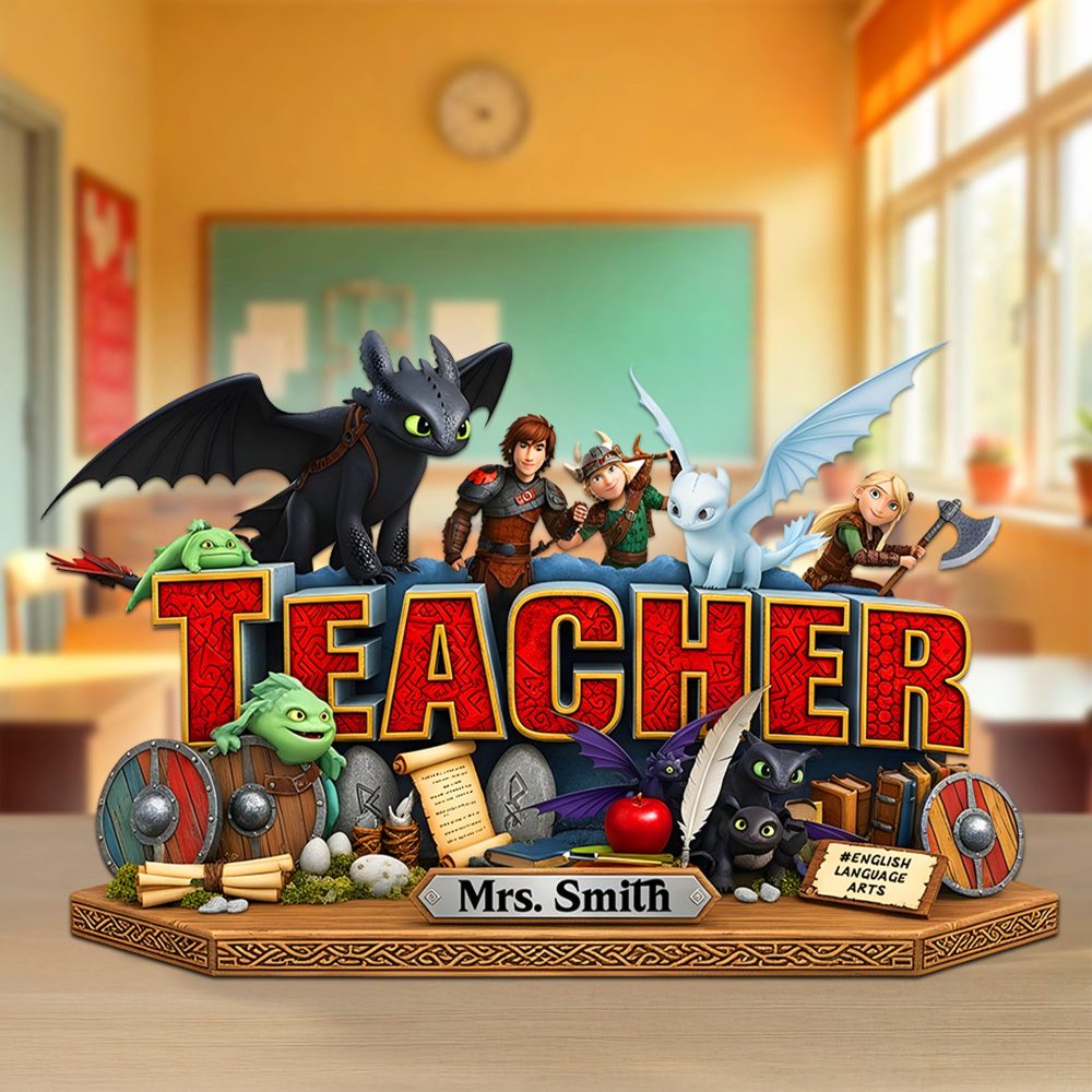 Teacher Acrylic Plaque - Personalized Gifts 03Tgpu170625 - Image 3