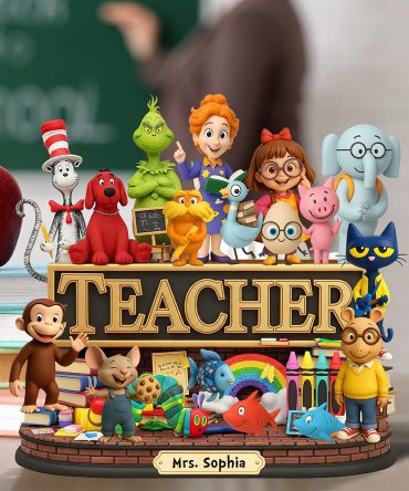 Children'S Book Acrylic Plaque - Personalized Gifts For Teacher 02Naqn050625