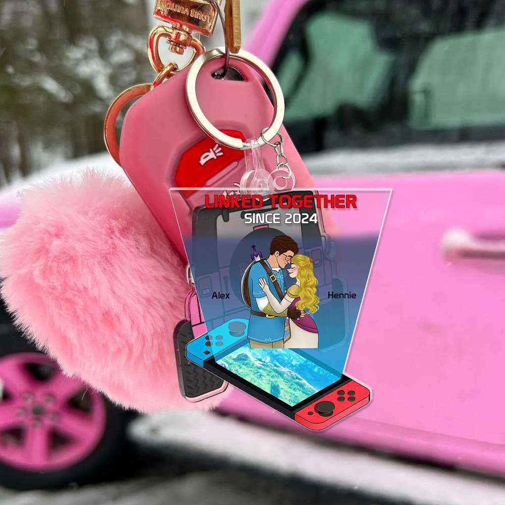 Personalized Gifts For Couples Acrylic Keychain 02Tolu031224Hg - Image 2
