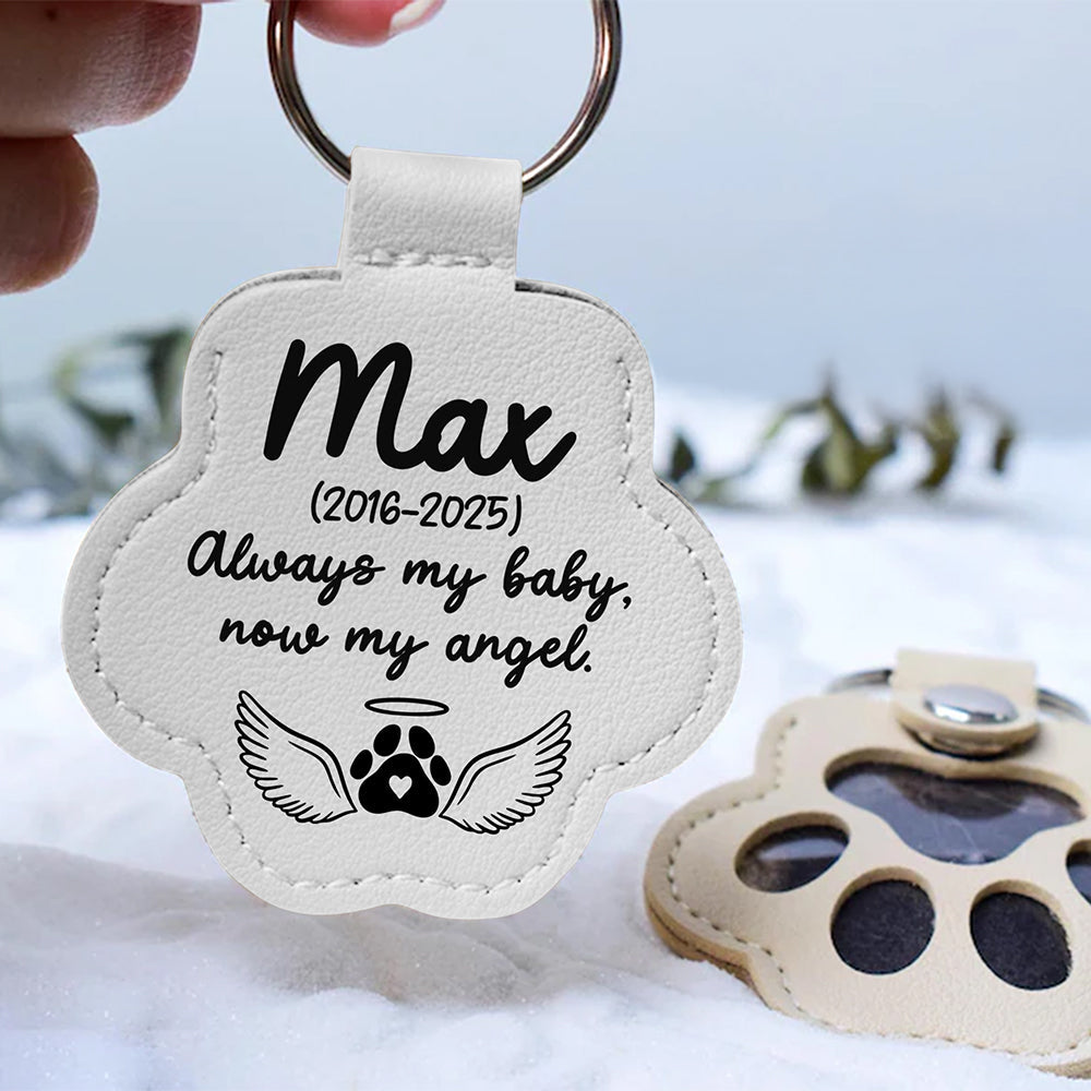 Forever Loved Pet Hair Storage Keychain - Personalized Christmas Memorial Gift For Pet Lovers 03Laqn270825 - Image 3
