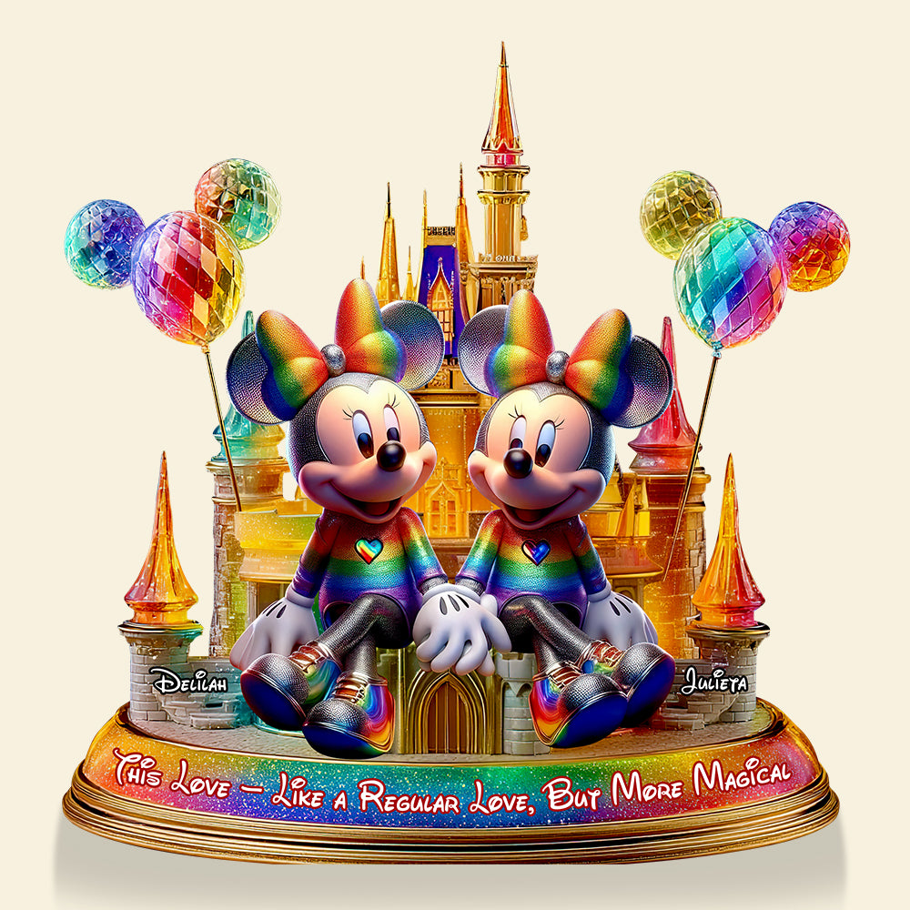Magic Castle Acrylic Plaque Personalized Gifts For Lgbt Couple 05Tgdt300525 - Image 3
