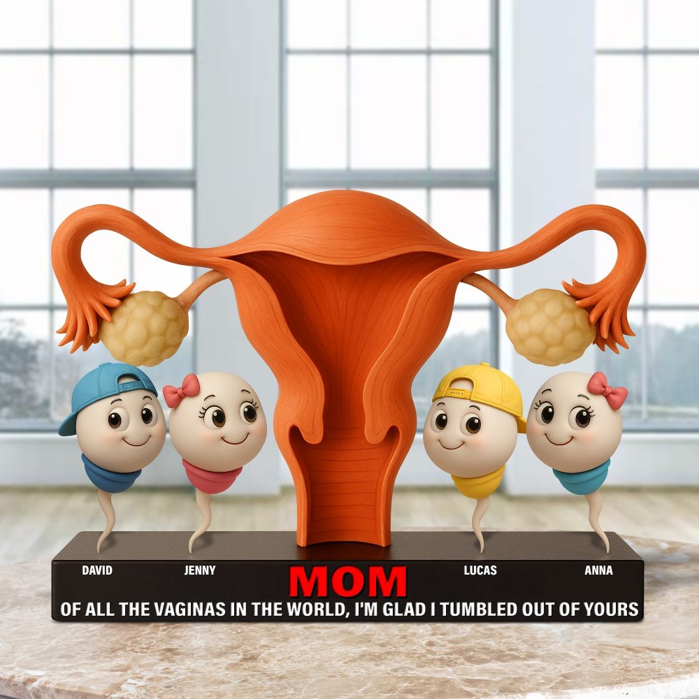 Funny Sperm Plaque Personalized Gifts For Mom 04Ohtn240425 - Image 3