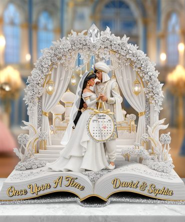 Royal Romance Acrylic Plaque - Personalized Gifts For Couple 03Ohqn270625