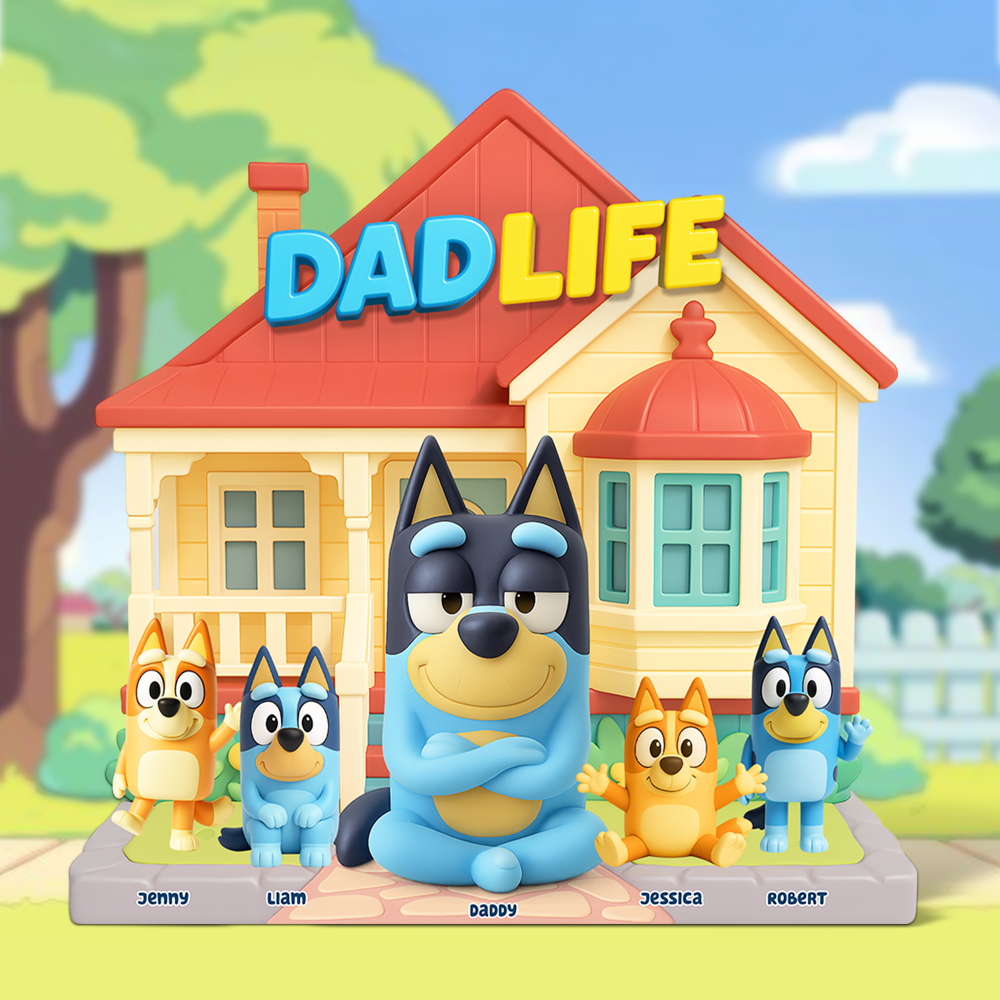 Dog Dad Plaque - Personalized Gifts For Dad 01Napu030525 - Image 3