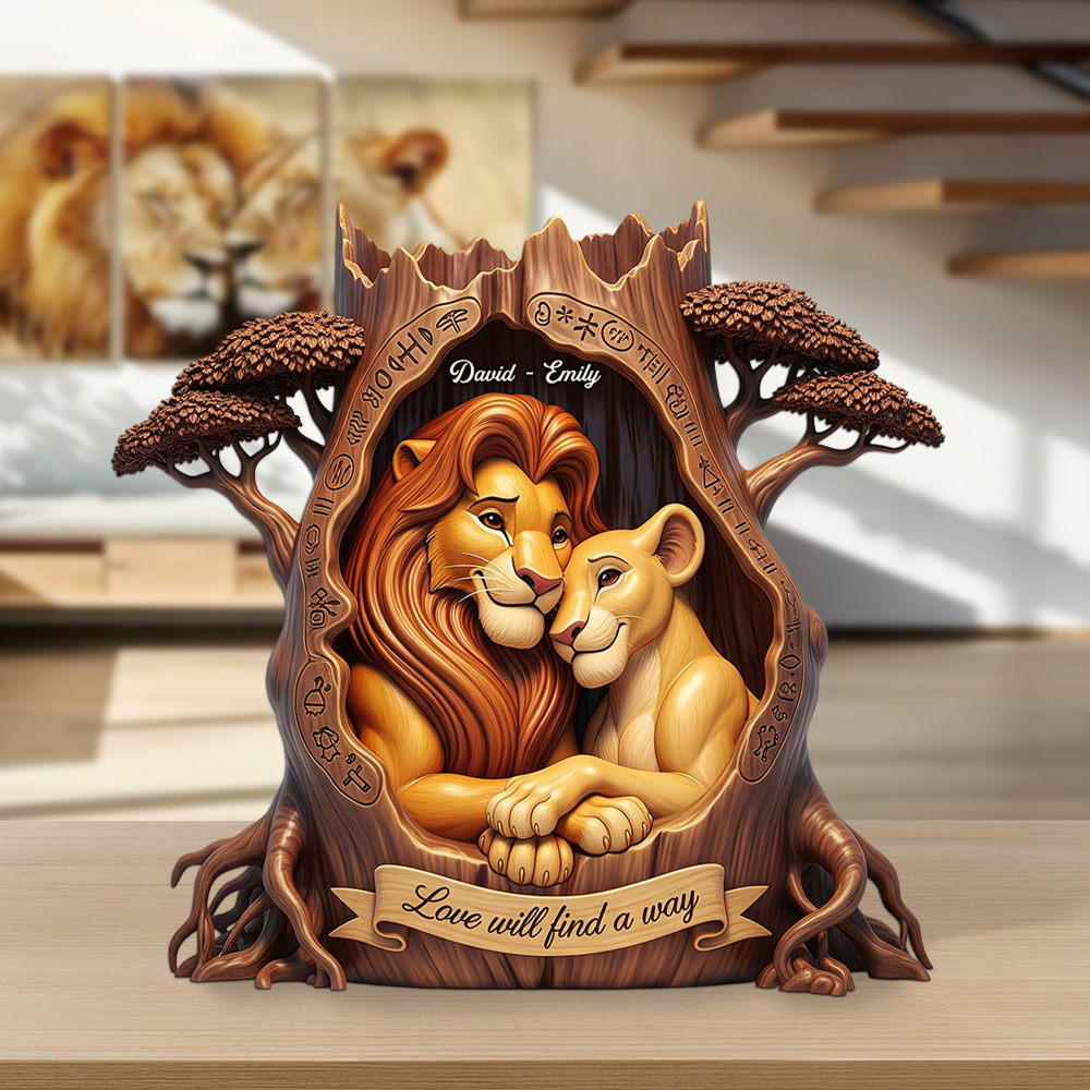 Couple Acrylic Plaque - Personalized Gifts For Couple 04Ohpu070725 - Image 3