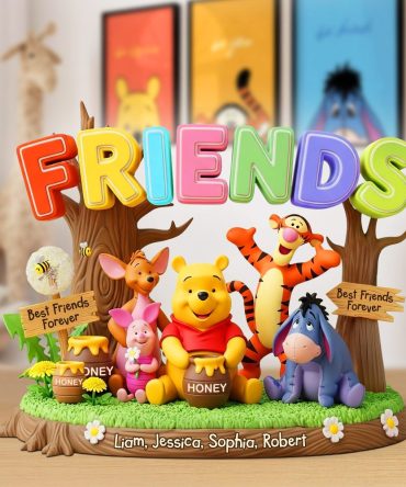 Best Friends Forever Acrylic Plaque Personalized Gifts 01Topu260625