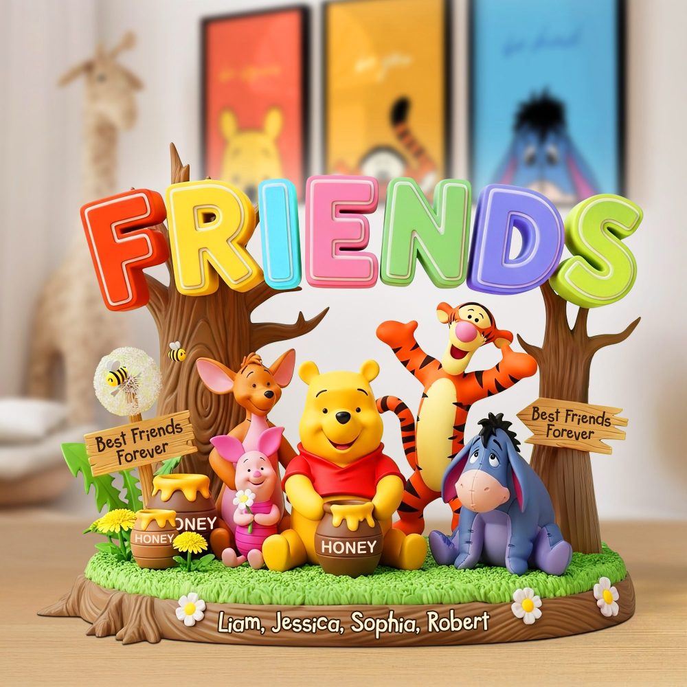 Best Friends Forever Acrylic Plaque Personalized Gifts 01Topu260625