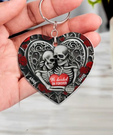 Personalized Gifts For Couple Keychain 02Ohtn251224 We Decided On Forever