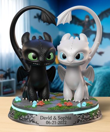 Fantasy Creature Acrylic Plaque - Personalized Gifts For Couple 01Toqn240625