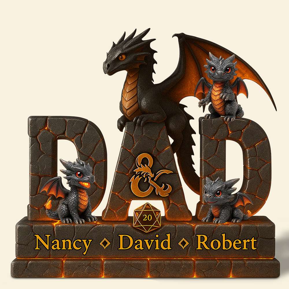 Dad Acrylic Plaque - Personalized Gifts For Dad 02Nadt210425 - Image 3