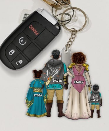 The Adventure Family Acrylic Keychains  - Personalized Gifts For Family 03Qhhu022525Hg