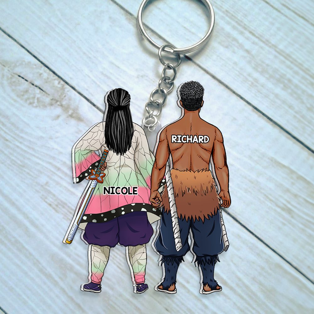 Personalized Gifts For Couple Keychain 03Qhhu130125Hg