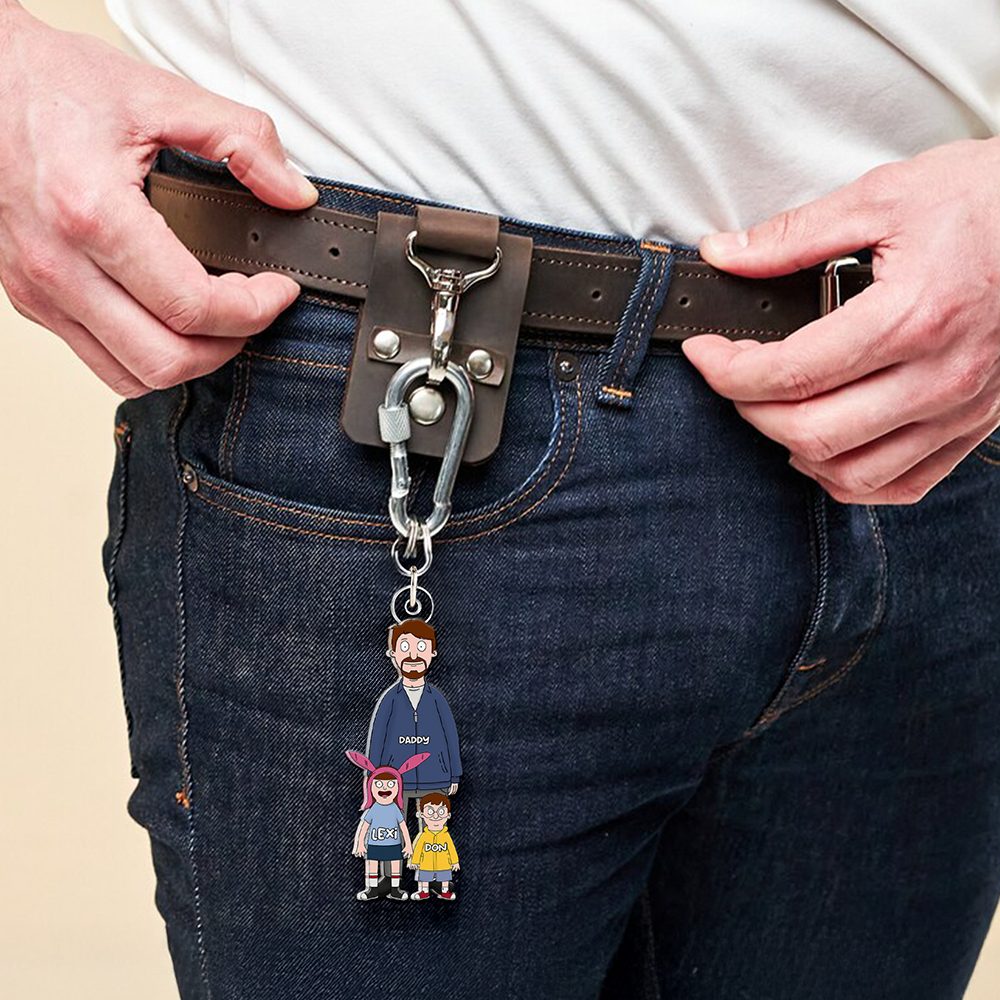 Personalized Gifts For Dad Keychain 01Qhhu040325Hg - Image 4