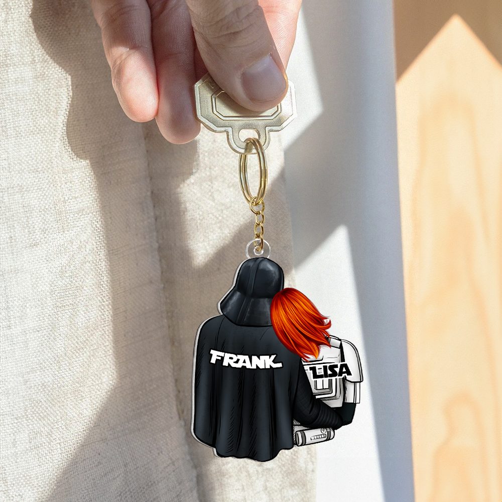 Personalized Gifts For Couple Keychain 09Qhhu110125Hh - Image 2
