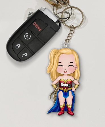 Personalized Gifts For Superhero Fans Keychain 06Qhhu170125Pa