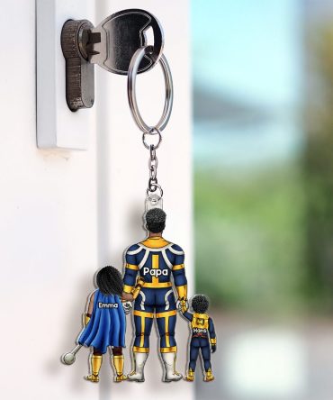 Energy Dad Acrylic Keychain - Personalized Gifts For Dad 03Qhhu210525Hg