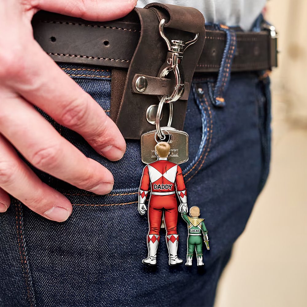 Dad Acrylic Keychain - Personalized Gifts For Father 05Qhhu020525Hh - Image 4