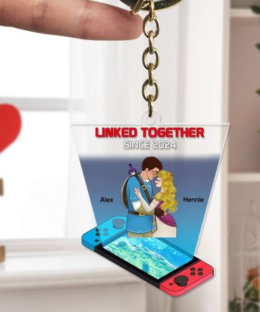 Personalized Gifts For Couples Acrylic Keychain 02Tolu031224Hg