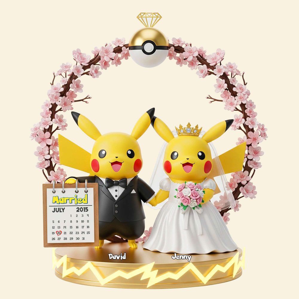 Wedding Couple Acrylic Plaque - Personalized Gifts For Couple 01Natn090725 - Image 4