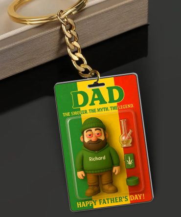 The Legend Dad Acrylic Keychain - Personalized Gifts For Father 02Toqn260425