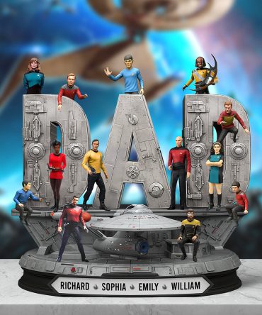 Galaxy Troop Plaque - Personalized Christmas Gifts For Dad 04Qhqn130525