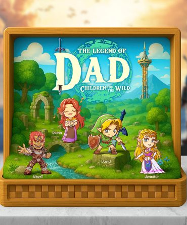 Personalized Gifts For Dad Acrylic Plaque - The Legend Of Dad 022Naqn160425